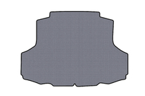 Mitsubishi Lancer 9 2004-2008 Rubber trunk mat Carsuit (SD, gray) photo 1