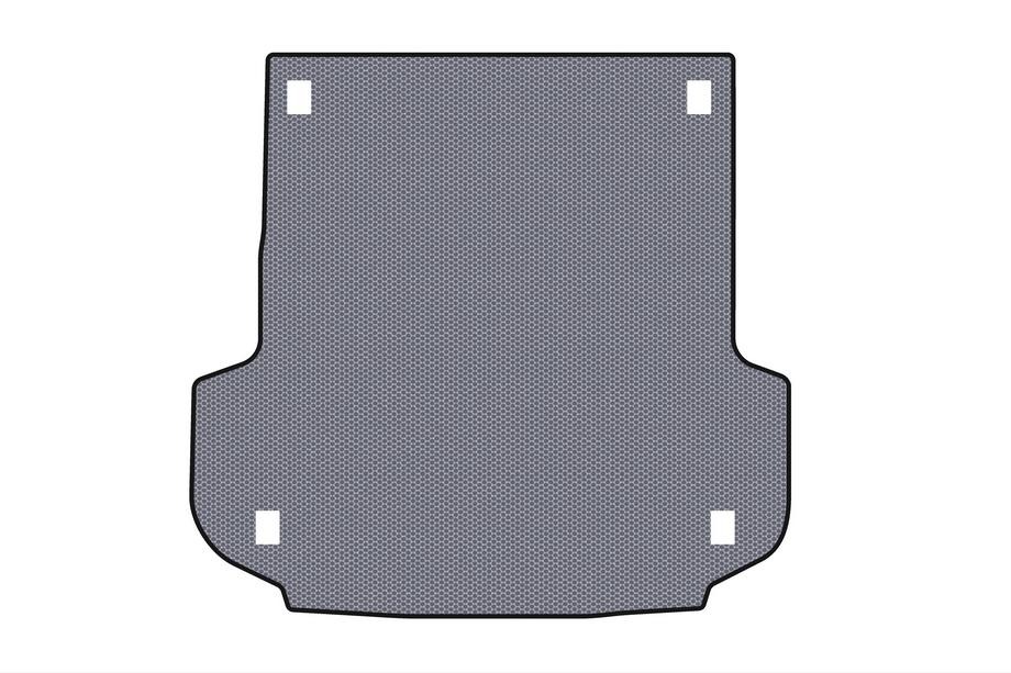 Mitsubishi Pajero Sport 2015- Rubber Trunk Mat Carsuit (Gray) Image