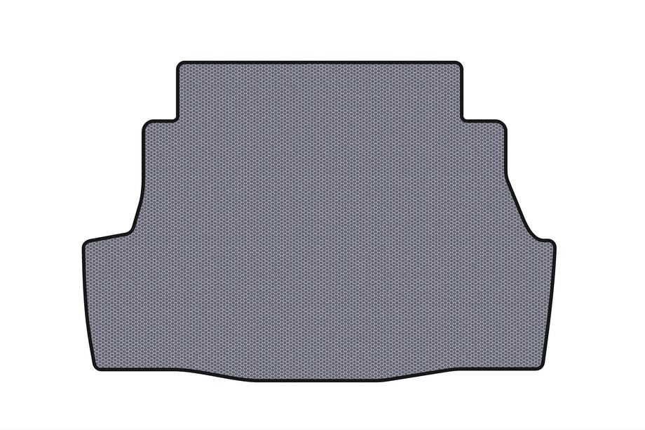 Nissan Almera B10 Classic 2006-2012 Rubber trunk mat Carsuit (SD, gray) Image