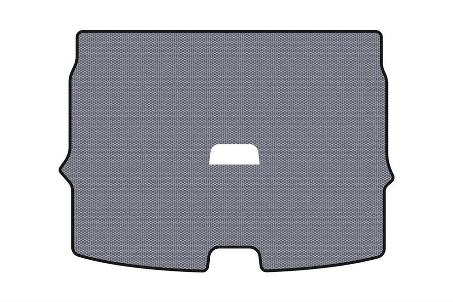 Nissan Qashqai 2014-2021 Rubber trunk mat Carsuit (for Rogue Sport, gray) Image