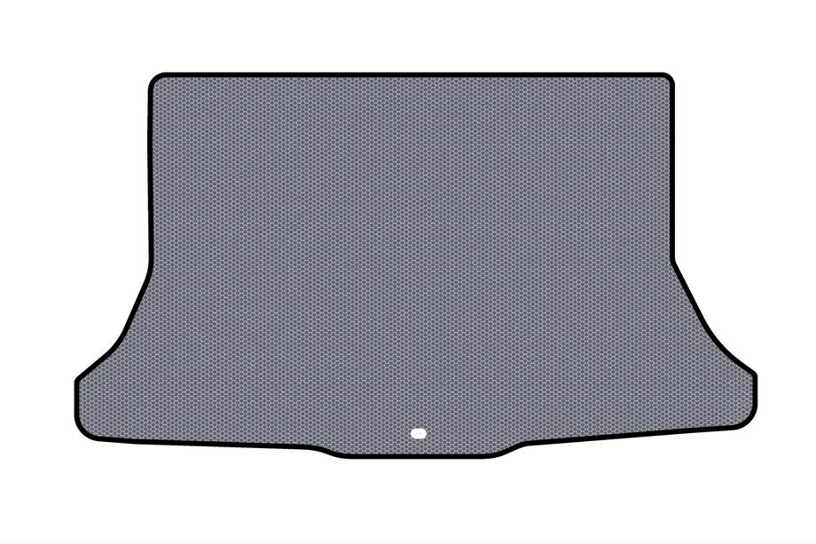 Nissan Tiida 2004-2011 Rubber trunk mat Carsuit (HB, gray) Photo 1