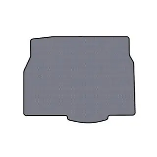 Rubber trunk mat Carsuit (2007-2013, HB, 5-door, gray) photo 1