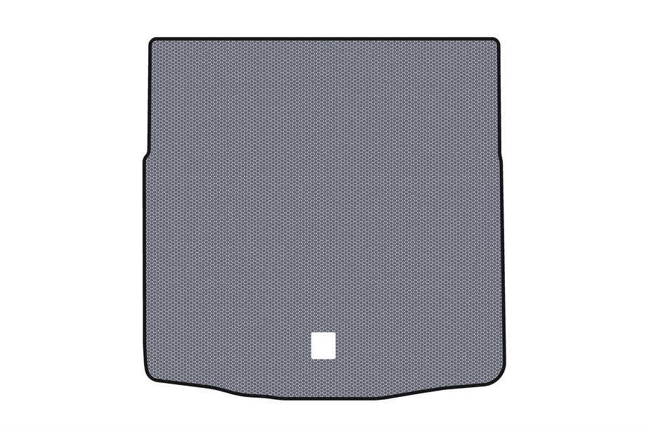 Opel Insignia 2008-2017 Rubber trunk mat Carsuit (LB, gray) Photo 1