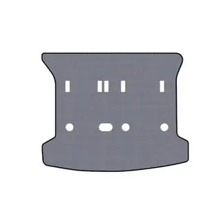 Rubber trunk mat Carsuit (SW, gray) photo 1