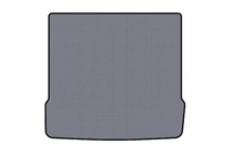 Renault Clio IV 2012-2019 Rubber trunk mat Carsuit (SW, gray) photo 1