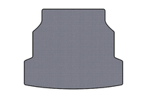 Renault Latitude 2010-2015 Rubber trunk mat Carsuit (SD, gray) photo 1