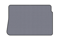 Renault Megane II 2004-2009 Rubber trunk mat Carsuit (2006-2009, HB, 5-door, gray) photo 1