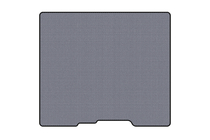 Renault Trafic 2015- Rubber trunk mat Carsuit (2019+, gray) photo 1