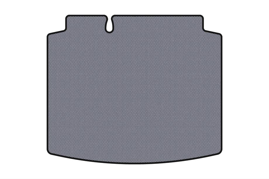 Seat Leon 2005-2012 Rubber trunk mat Carsuit (HB, 5-door, gray) Photo 1