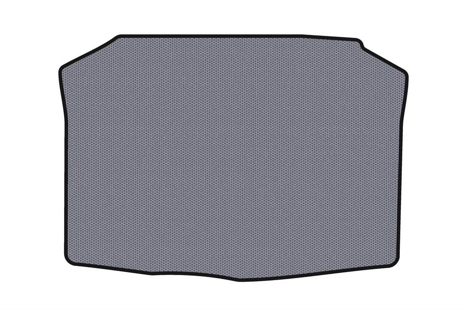 Skoda Fabia 2000-2007 Rubber trunk mat Carsuit (HB, gray) Image