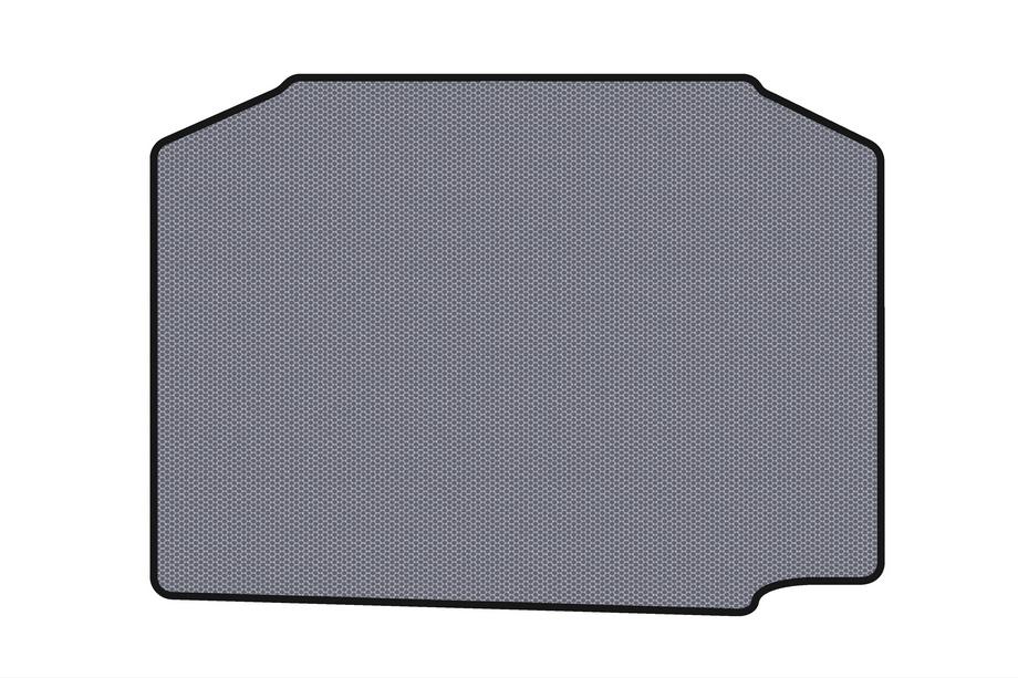 Skoda Fabia 2007-2014 Rubber trunk mat Carsuit (HB, gray) Image