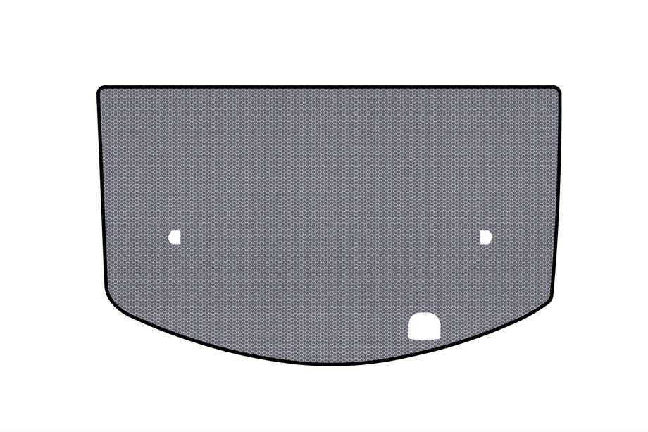 SsangYong Action 2005-2018 Rubber trunk mat Carsuit (2005-2013, gray) Image