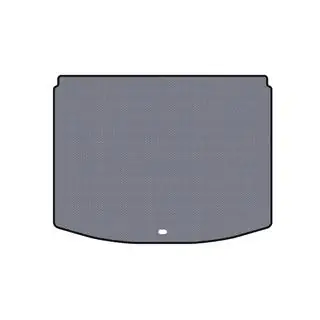 Rubber trunk mat Carsuit (HB, 5-door, gray) photo 1