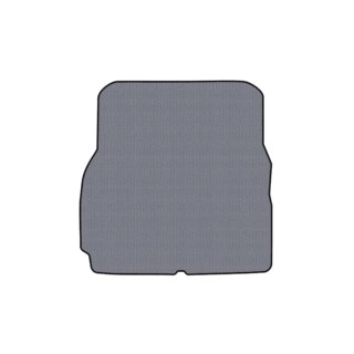 Rubber trunk mat Carsuit (7-seater, USA, gray) Tesla Model X 2015- photo 1