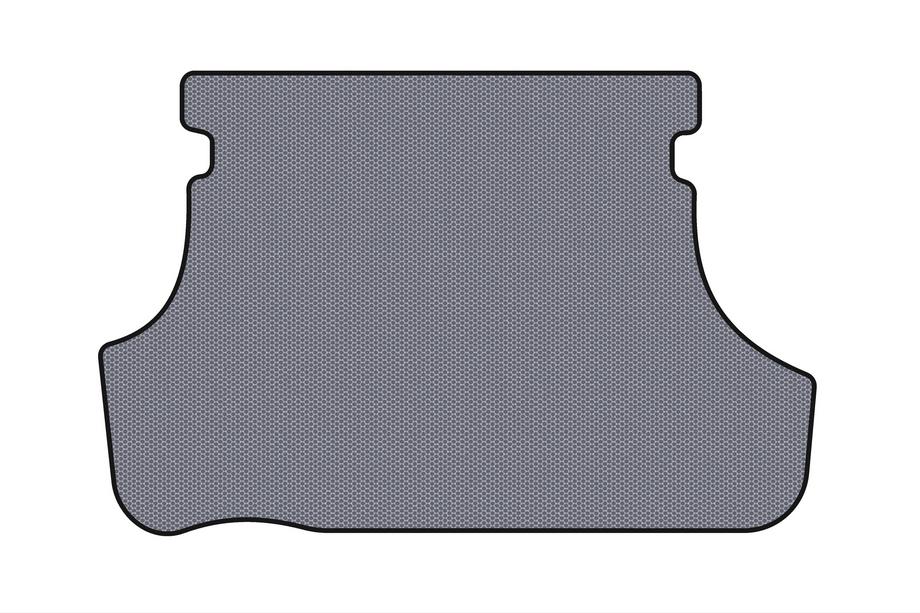 Toyota Yaris 2006-2011 Rubber trunk mat Carsuit (SD, USA, gray) Photo 1
