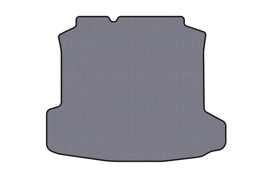 Volkswagen Polo 2010-2017 Rubber trunk mat Carsuit (SD, gray) Image