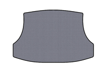 Acura ILX 2012-2022 Rubber trunk mat Carsuit (2012-2015, gray) photo 1