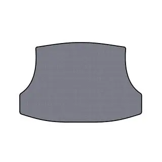 Rubber trunk mat Carsuit (2012-2015, gray)