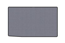 Audi A2 1999-2005 Rubber trunk mat Carsuit V-2 (HB, gray) photo 1