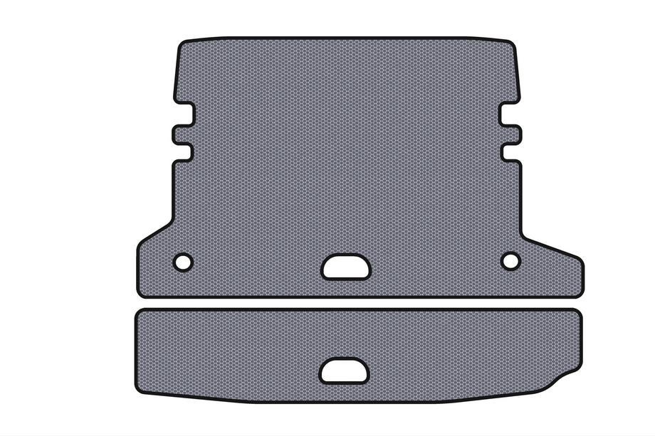BMW 3 Series F30/F31 2012-2019 Rubber trunk mat Carsuit V-2 (for F-31, gray) Image