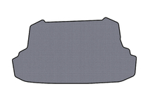 BYD F3 2013-2015 Rubber trunk mat Carsuit (with cutout for gas cylinder, SD, gray) photo 1