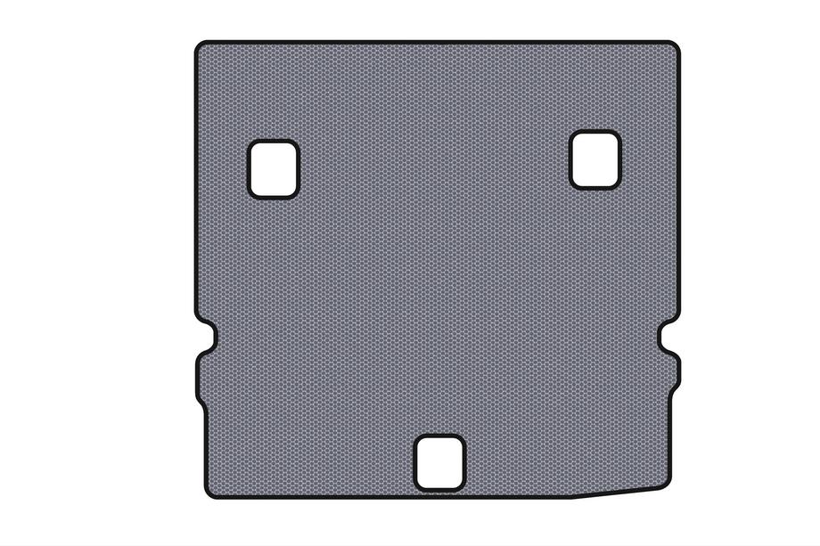 Chevrolet Orlando 2010-2018 Rubber trunk mat Carsuit V-2 (Gray) Photo 1