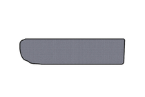 Citroen C-4 Picasso 2013–2022 Rubber trunk mat Carsuit (3rd row unfolded, gray) photo 1