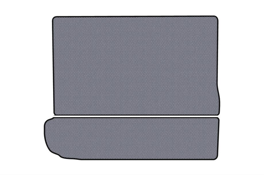 Citroen C-4 Picasso 2013–2022 Rubber trunk mat Carsuit (3rd row folded, gray) Image