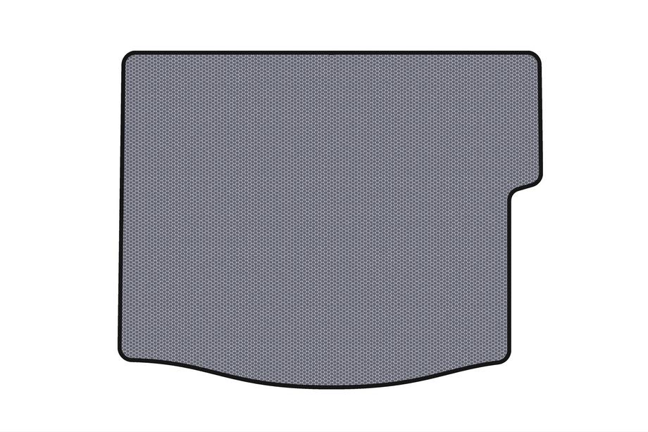 Ford Focus III 2011-2017 Rubber trunk mat Carsuit (with subwoofer, HB, gray) Photo 1