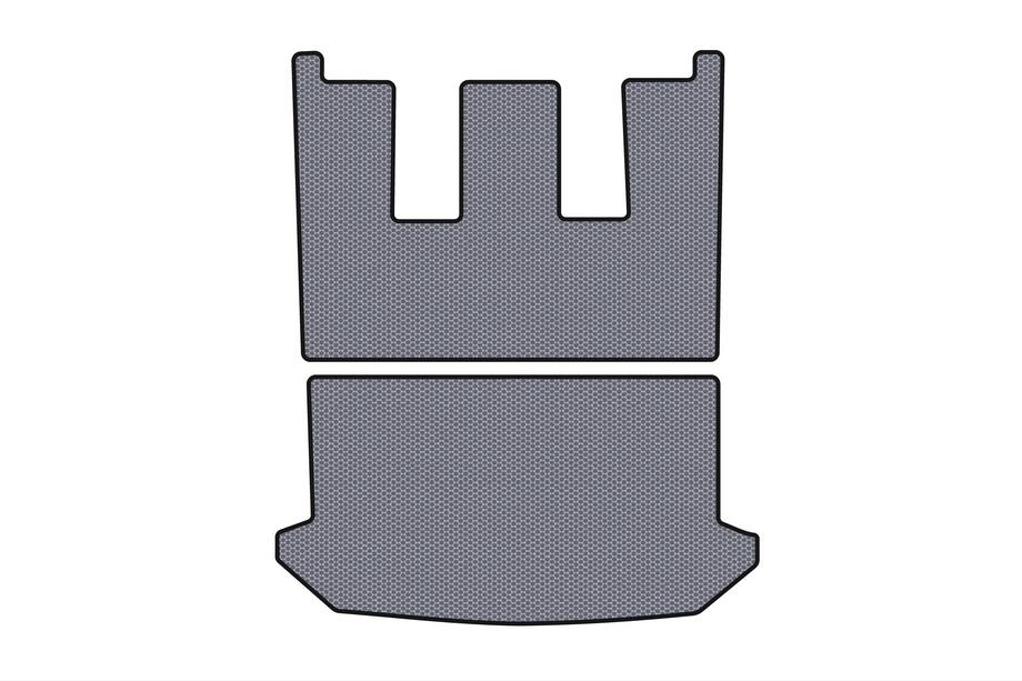 Citroen C-8 2002-2014 Rubber Trunk Mat Carsuit V1 (Gray) Photo 1