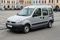 Renault Kangoo 1998-2008 Side Steps Bosphorus Black (2 pcs, Aluminum) photo 1
