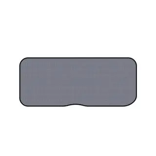 Rubber trunk mat Carsuit (with 3rd row, gray) photo 1
