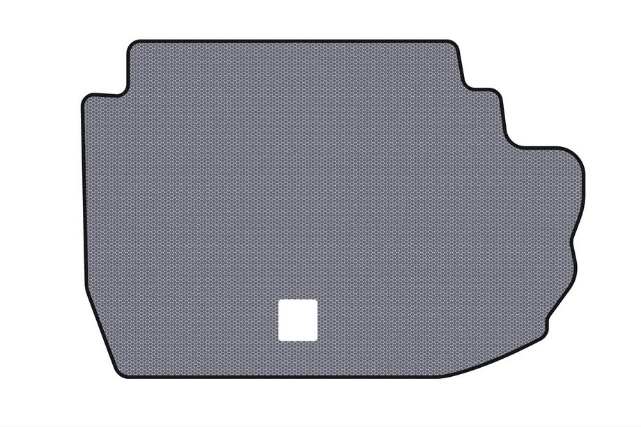 Mercedes S-class W220 1998-2005 Rubber trunk mat Carsuit (Long, AWD, Gray) Image