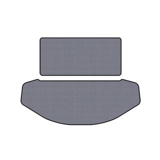 Rubber trunk mat Carsuit (seat back + trunk, 7-seater, gray) photo 1