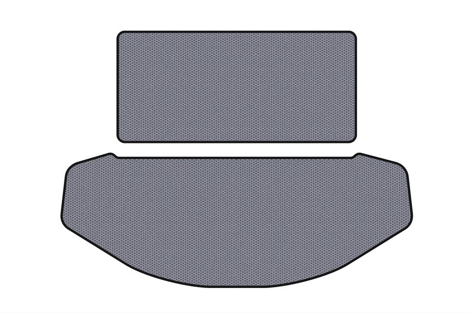 Mazda CX-9 2017- Rubber trunk mat Carsuit (seat back + trunk, 7-seater, gray) Image