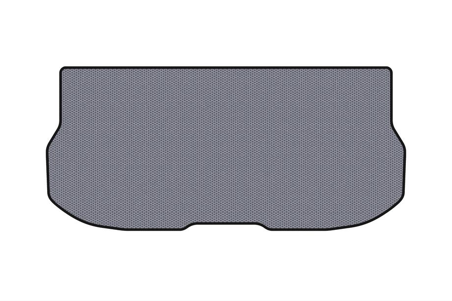 Nissan Quest 2011-2017 Rubber trunk mat Carsuit (with 3rd row, 7-seater, grey) Photo 1