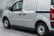 Renault Kangoo 2008–2020 Side Steps Allmond Black (2 pcs, Aluminum) photo 1