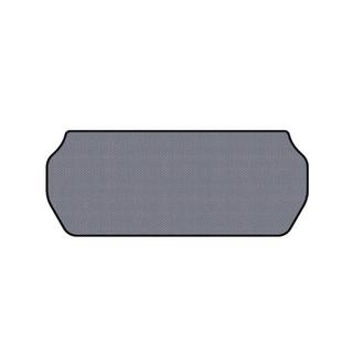 Rubber trunk mat Carsuit (for 3rd row, 2003-2005, 7-seater, gray) Opel Zafira A 1998-2005 photo 1