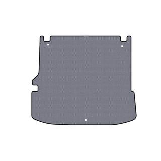 Rubber trunk mat Carsuit V2 (with subwoofer, 7-seater, gray) photo 1