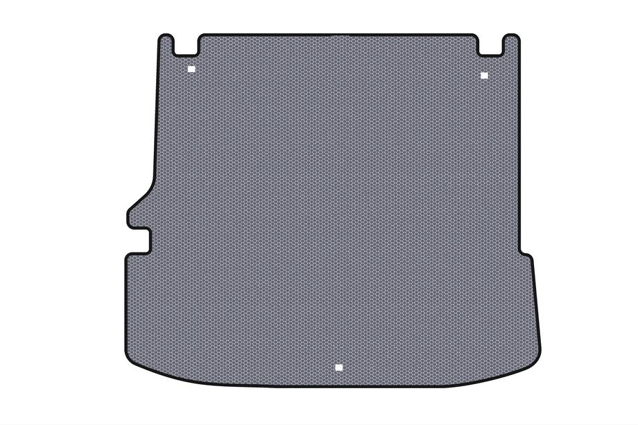 Toyota Highlander 2019- Rubber trunk mat Carsuit V2 (with subwoofer, 7-seater, gray) Image