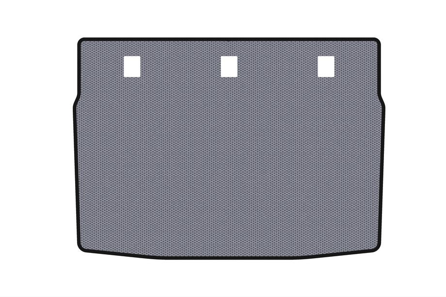 Kia Forte 2008–2024 Rubber trunk mat Carsuit (2008-2012, gray) Photo 1