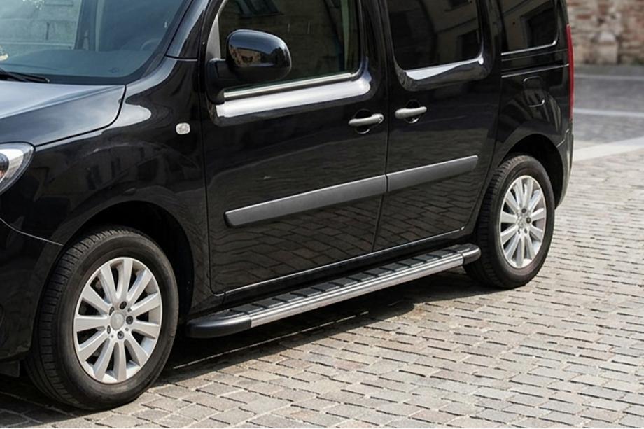 Renault Kangoo 2008–2020 Side Steps Duru (2 pcs, Aluminum) Image