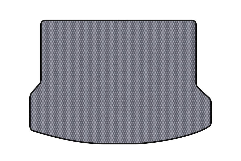 Nissan X-trail T32/Rogue 2014-2021 Rubber trunk mat Carsuit (5-seater, Europe, gray) Image