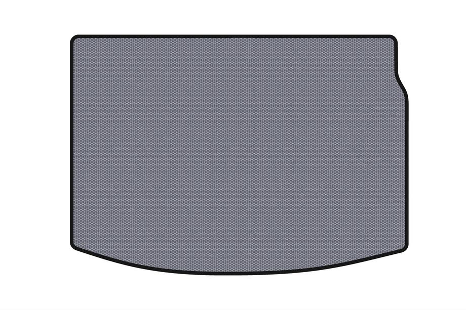Renault Megane III 2009-2016 Rubber trunk mat Carsuit (HB, gray) Photo 1