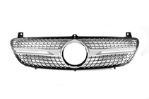 Mercedes Vito W639 2004-2014 Discounted Front Grille Diamond Silver (2004-2010) photo 1