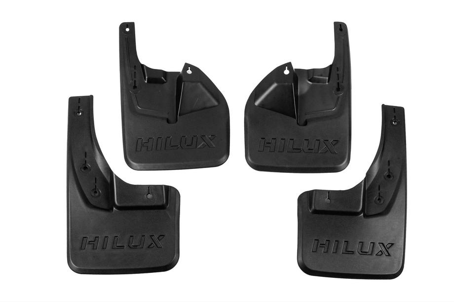 Toyota Hilux 2015- Premium REVO 2015-2022 Mud Flaps (2WD, Set of 4) Image