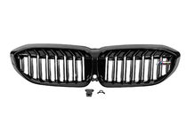 BMW 3 Series G20/G21 2018- M-Look V1 Kidney Grilles (2018-2022, Gloss Black) photo 2