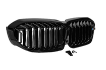 BMW 3 Series G20/G21 2018- M-Look V1 Kidney Grilles (2018-2022, Gloss Black) photo 4