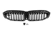 BMW 3 Series G20/G21 2018- M-Look V1 Kidney Grilles (2018-2022, Gloss Black) photo 5