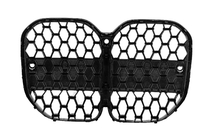 BMW 4 Series G22/23/26 2020- Diamond Grille (for G22/23, Gloss Black) photo 4